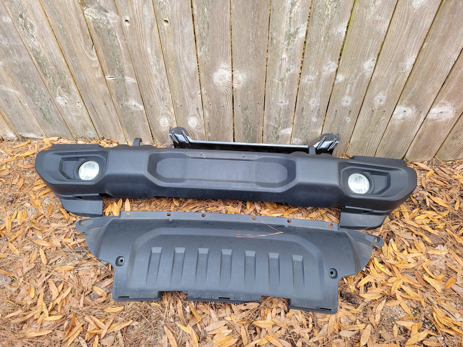 Jeep Wrangler JL Sport S front bumper 20201229_160028