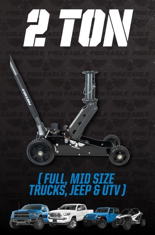 Jeep Wrangler JL Jack - The Beast 2 ton jack beast