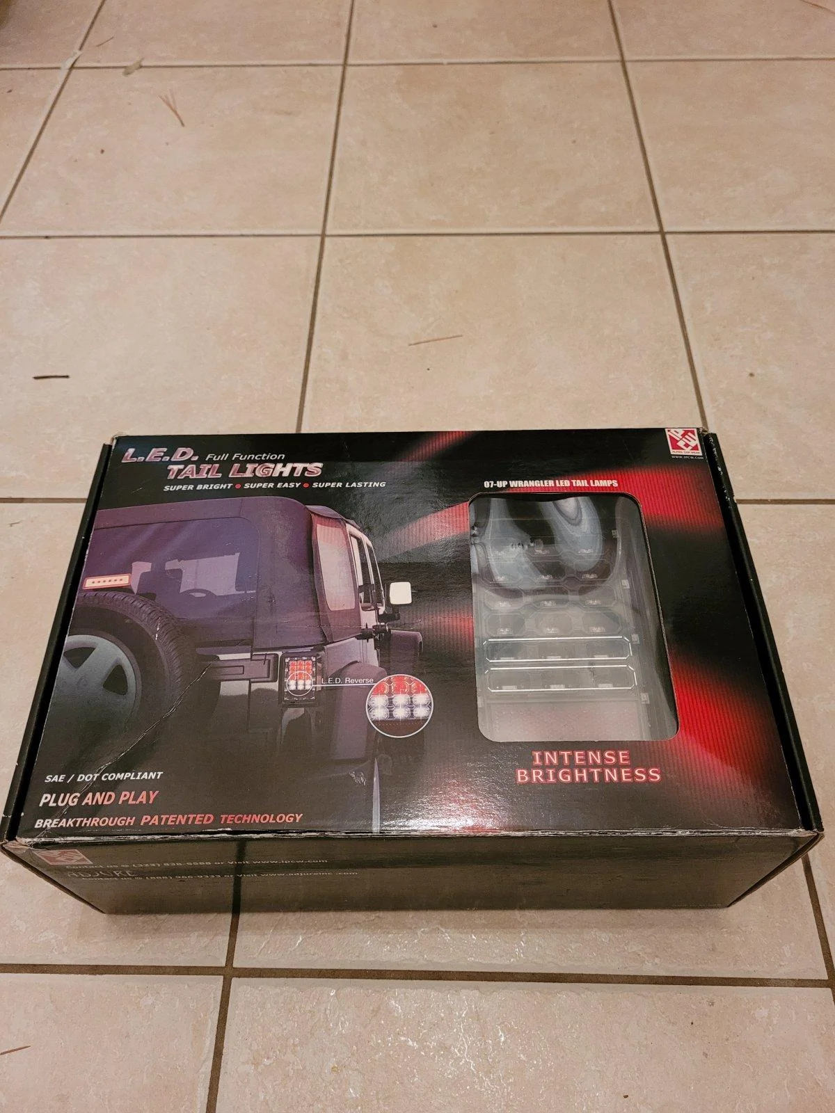 Jeep Wrangler JL JK led tail lights $150/obo 20210114_182726