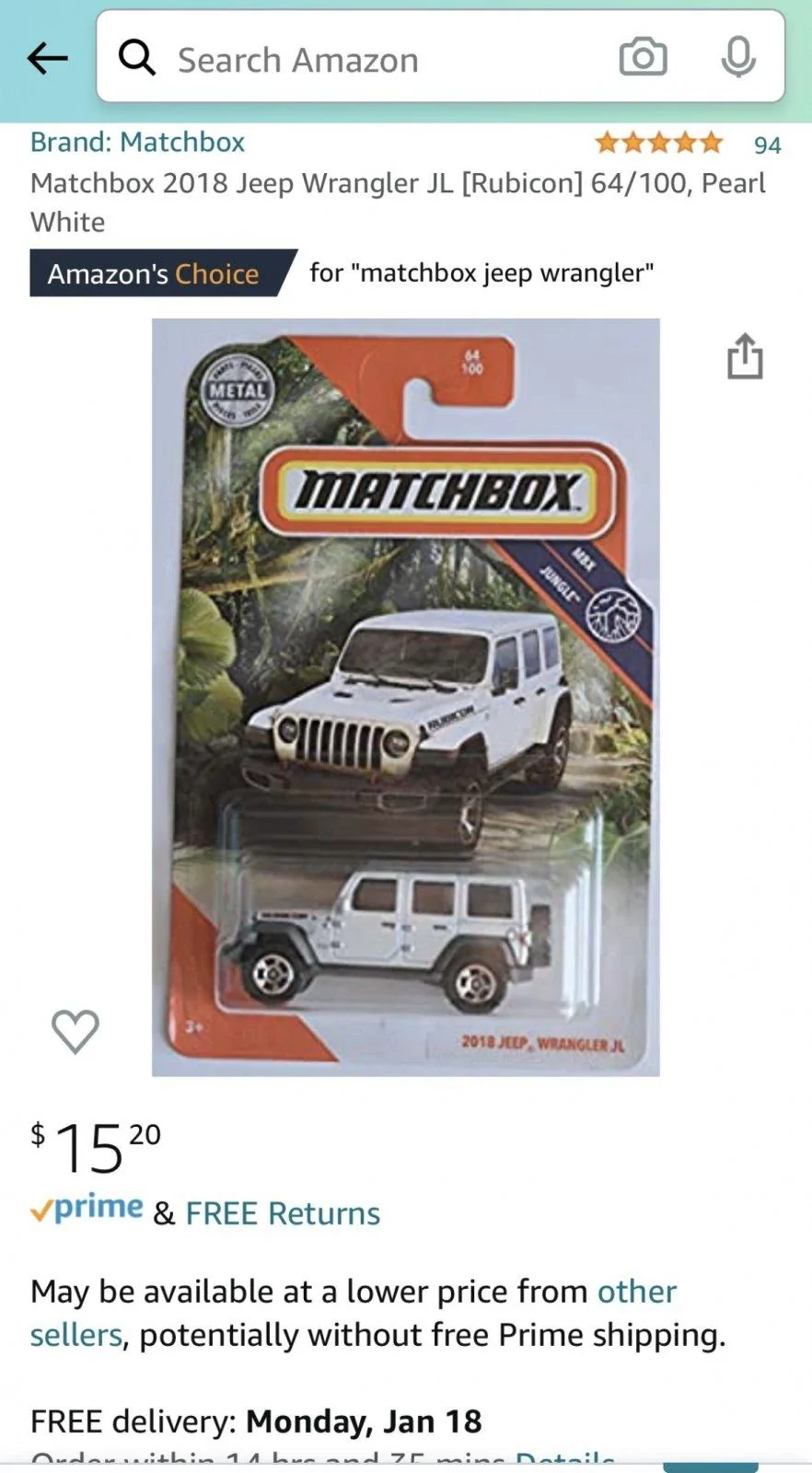 Jeep Wrangler JL JL model models (like diecast) CB7135C9-9DCB-47EE-9666-EFAC39C97292