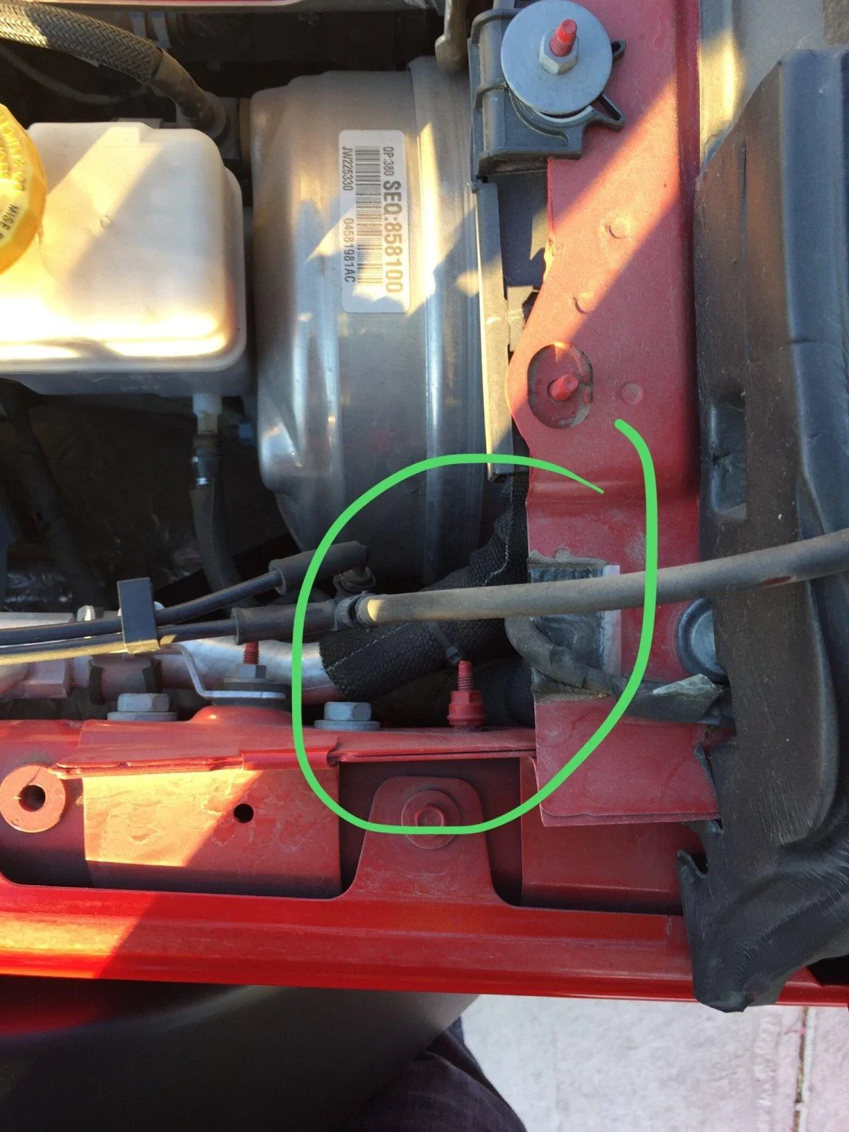 Jeep Wrangler JL Grounding point 1610754803708