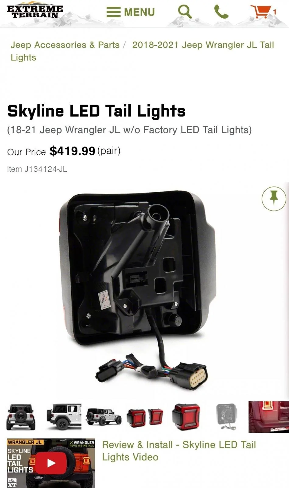 Jeep Wrangler JL Skyline LED Tail Lights issues Screenshot_20210116-162032_Chrom