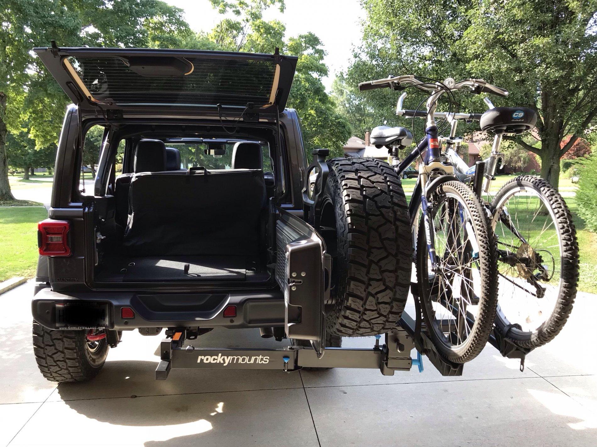 Jeep Wrangler JL Hitch Bike Rack recommendations? A3313118-8A83-49DF-AAAE-A1007100006B