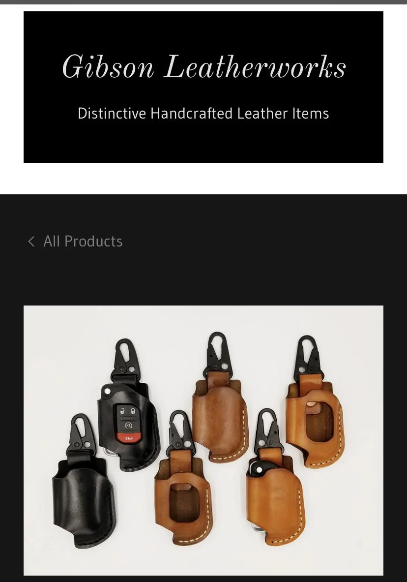 Jeep Wrangler JL Gibson leatherworks keychain FB3649C8-A2D9-4510-ACED-7E9E1A4CC48D
