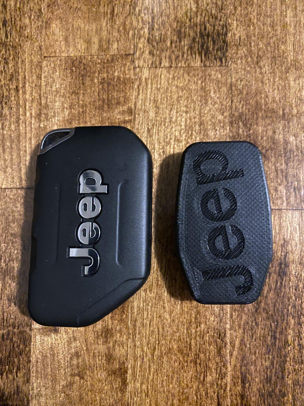 Jeep Wrangler JL 3D printed key fob - minimum size! 56305FDD-33EA-4927-9FC7-5C886065D458