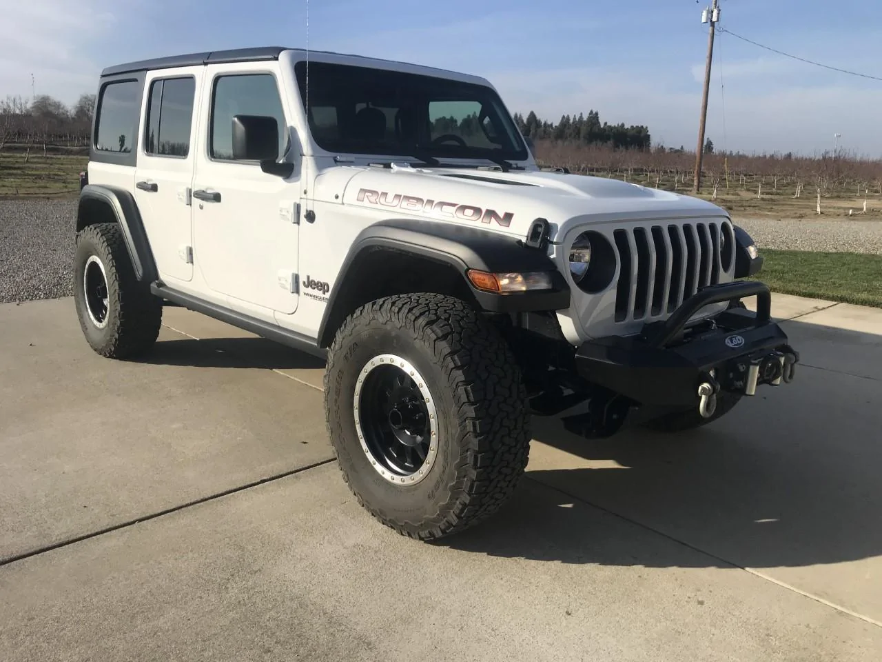 Jeep Wrangler JL LOD Stubby Rubicon winch