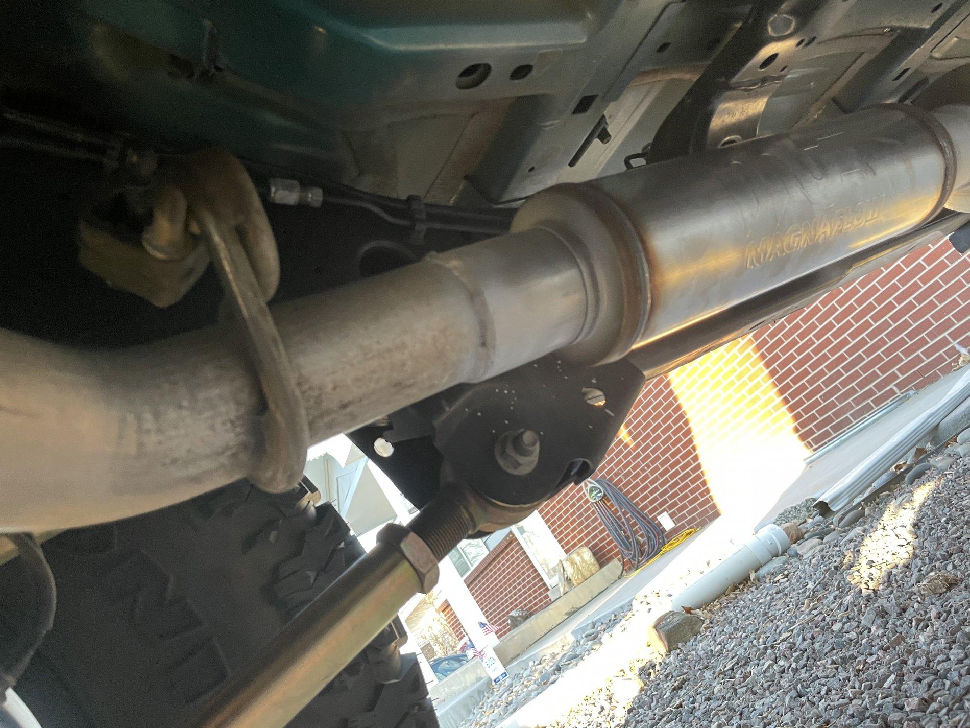 Jeep Wrangler JL Installed Dynomax Muffler Delete D09DEAE1-B15E-4970-8E36-C719981BA009