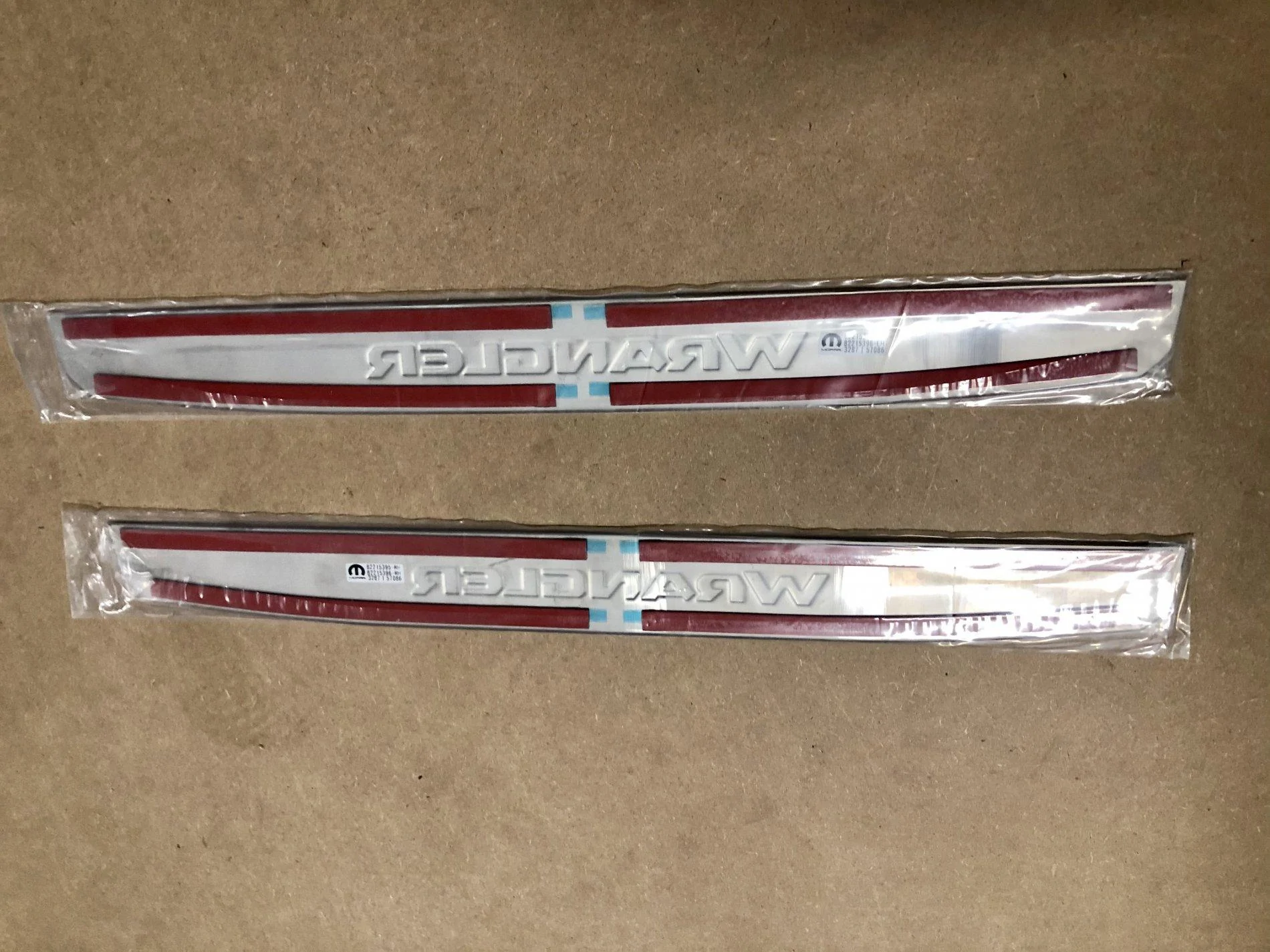 Jeep Wrangler JL SOLD: Mopar stainless door sill guards AC1B49D7-7D56-4456-A804-8006639A0B83