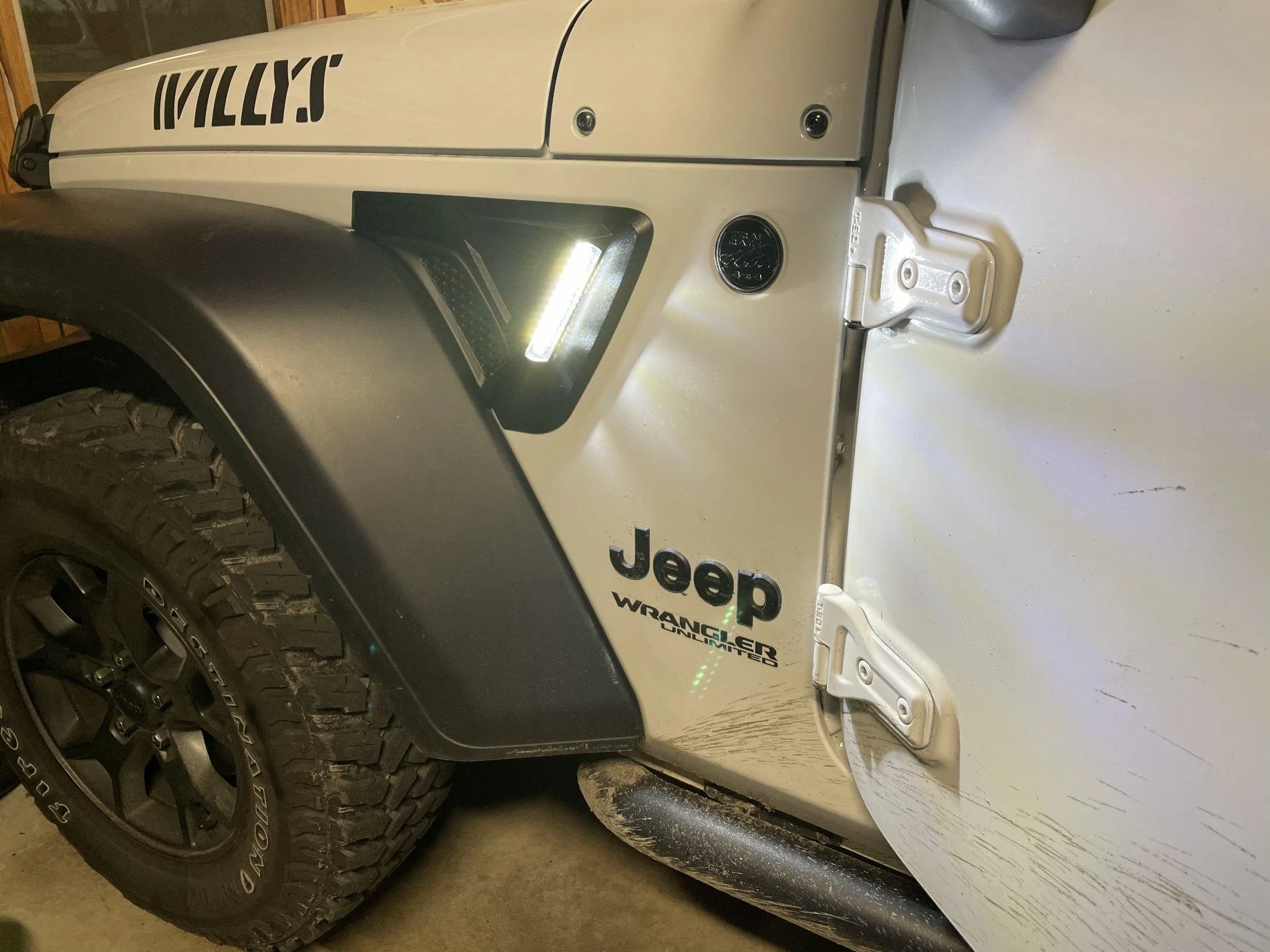 Jeep Wrangler JL Punching through grommet in passenger side B6ADD8F2-9295-4F88-92C8-6602A60EEB66