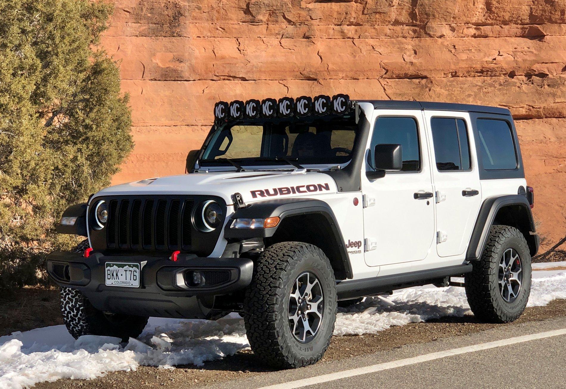Jeep Wrangler JL LED Light Installation KC Light Bar 1