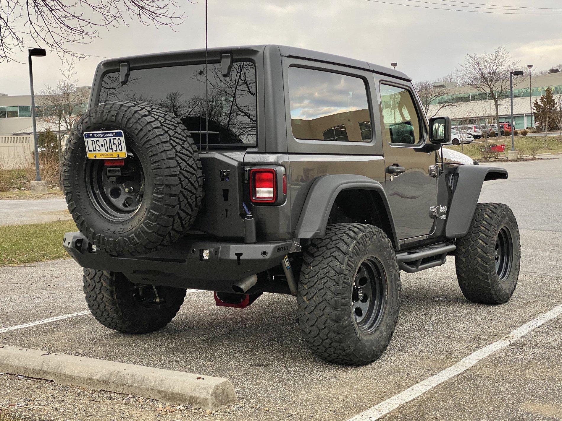 Jeep Wrangler JL Westin Bumpers IMG_5288
