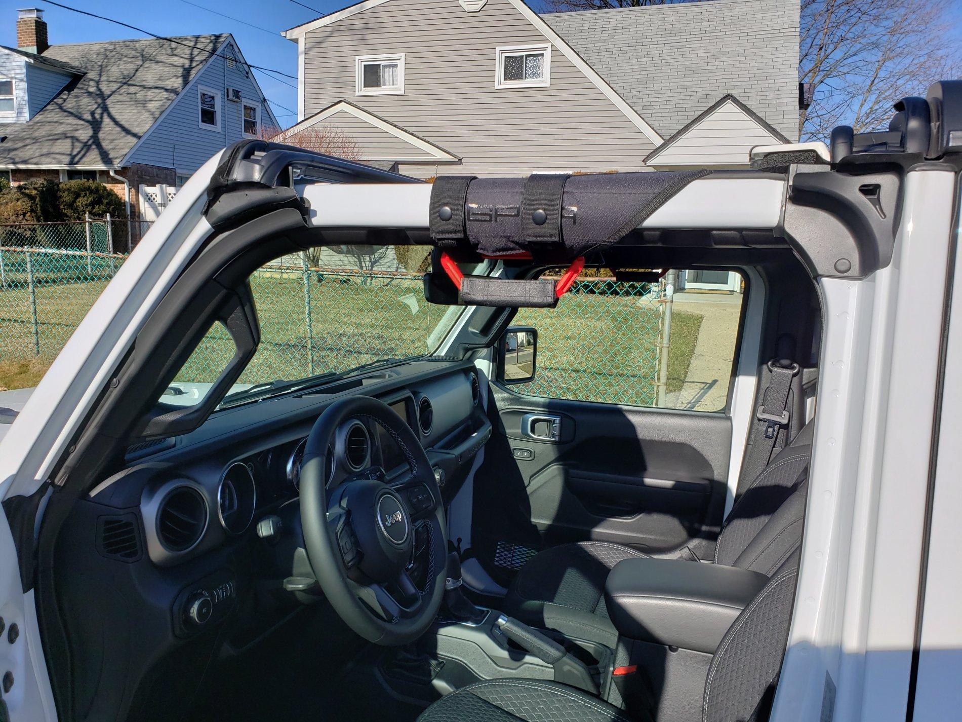 Jeep Wrangler JL Got my GPCA hand grips 20210124_124918