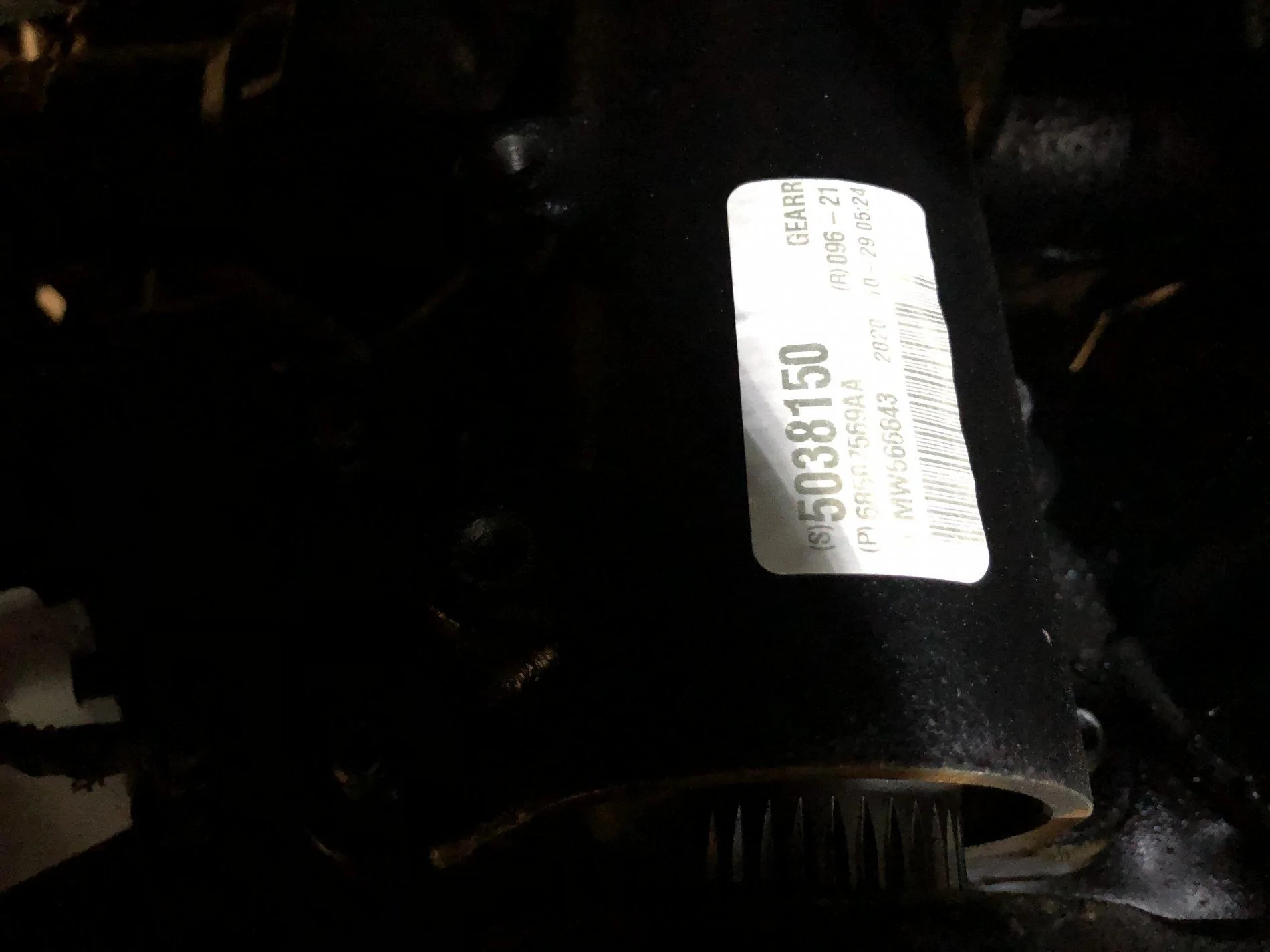 Jeep Wrangler JL Wrong Steering Gear Installed for TSB 08-074-20 D7CF0161-B0B2-4C1D-8761-A5992F715564