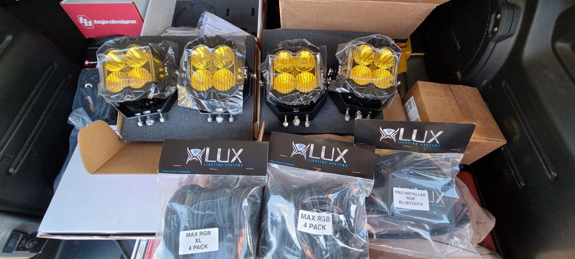 Jeep Wrangler JL baja design squadron options / set up. 20210124_162053