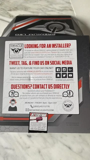 Jeep Wrangler JL Oracle surface mount halos... Warning. IMG_4328