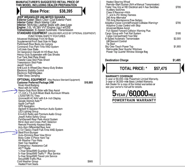 Jeep Wrangler JL Splash Guards Options for MOAB trim w/ Side Steps? spec-sheet-snippet