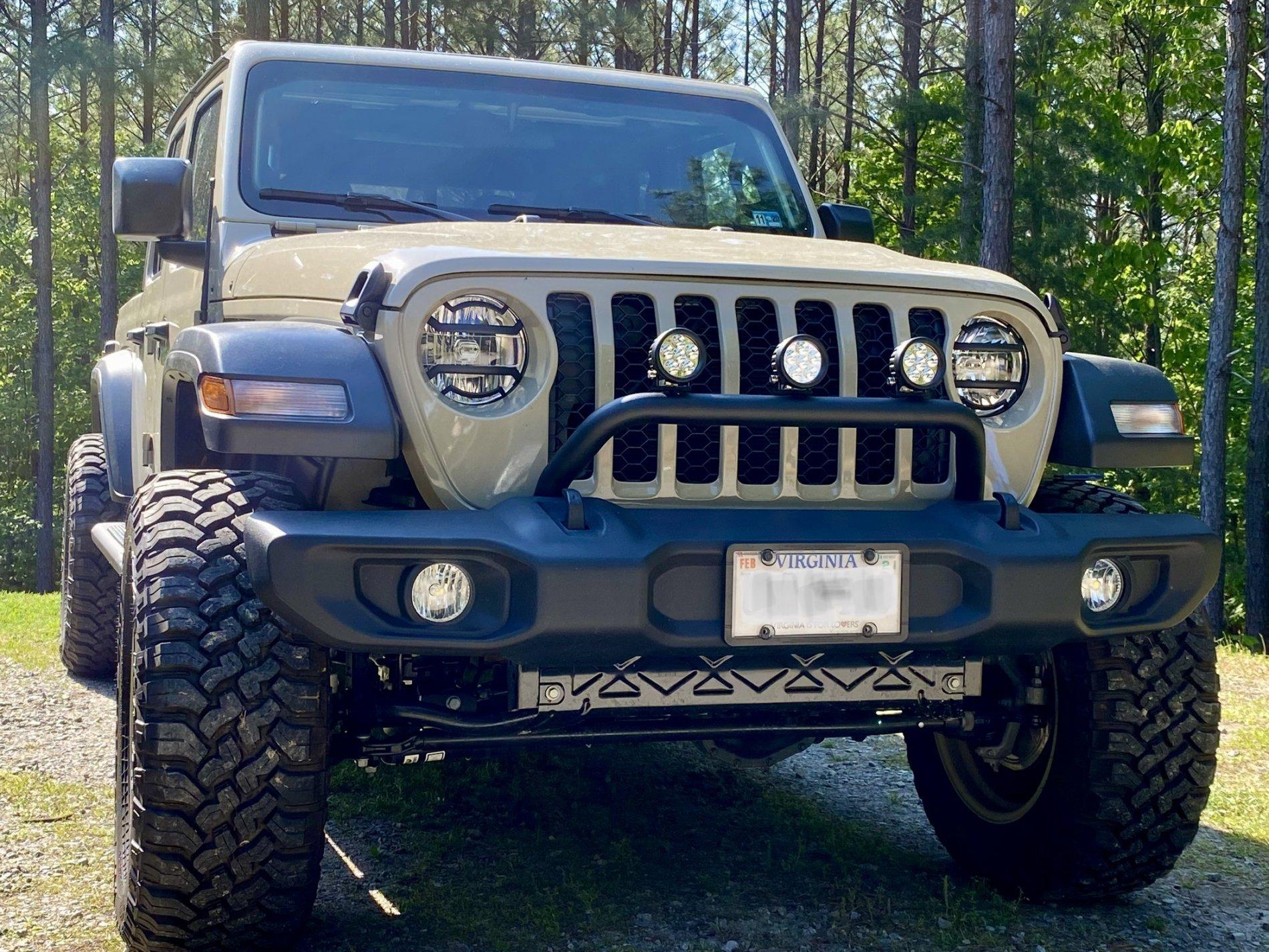 Jeep Wrangler JL Front bumper hoop mod 03FCE18E-CB25-41CA-99B6-7DF60F46FD9D