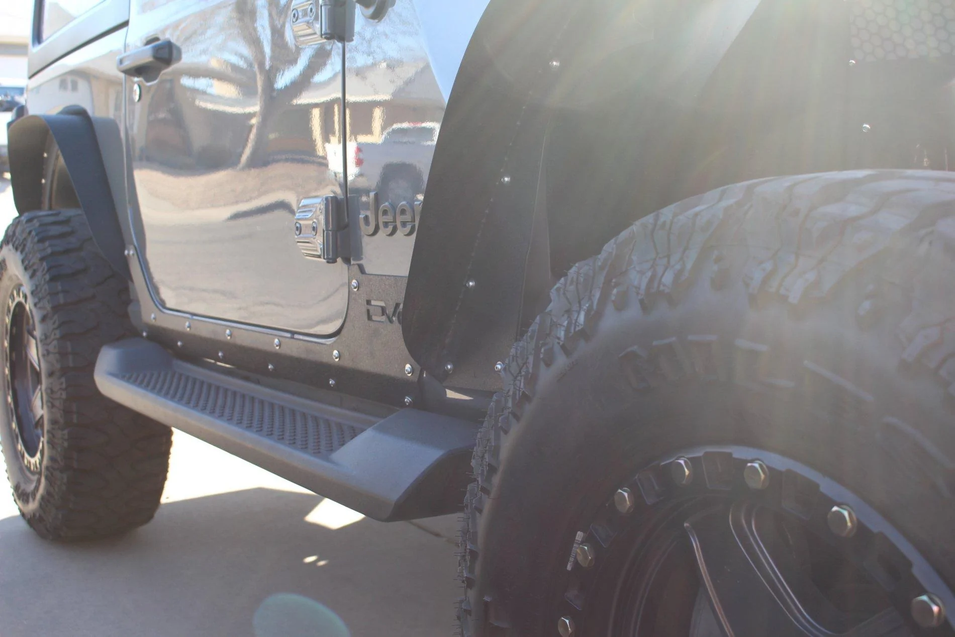 Jeep Wrangler JL DV8 Rock Skins installed IMG_0499
