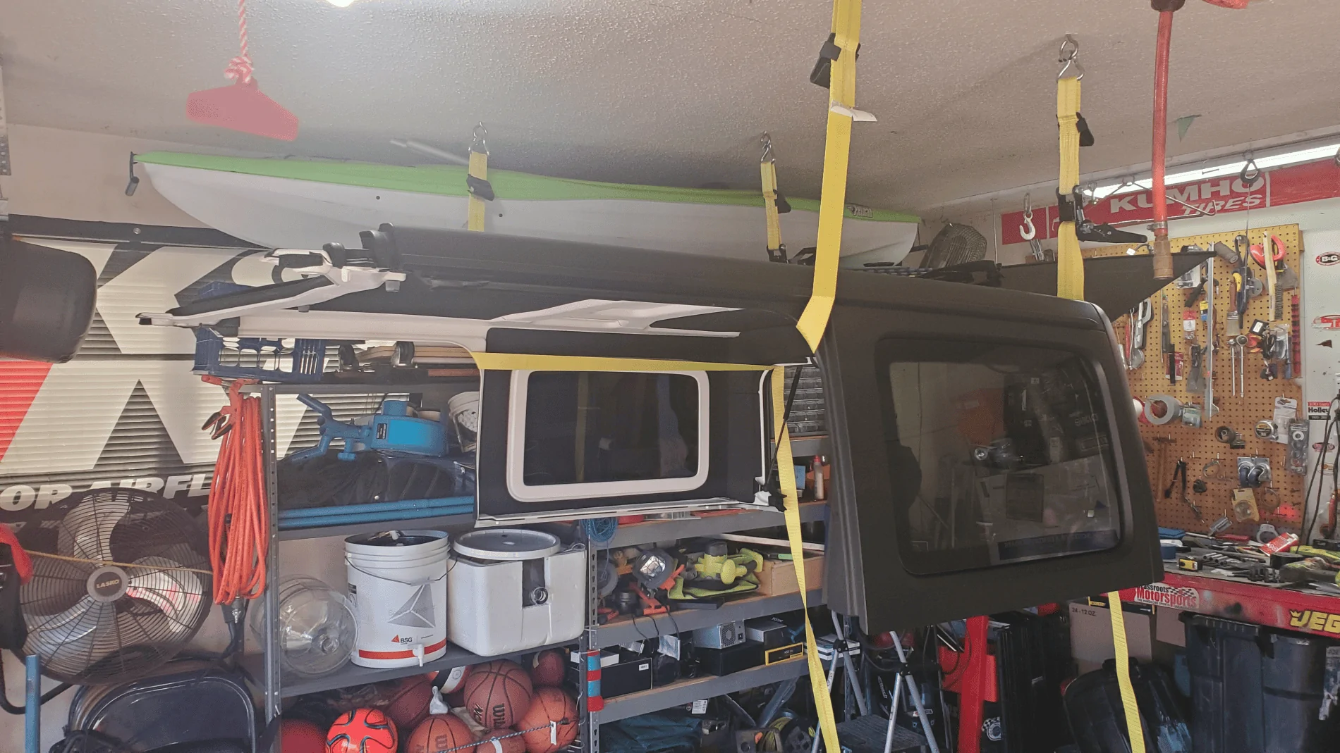 Jeep Wrangler JL Hanging hard top? jeep-top-hanger-png
