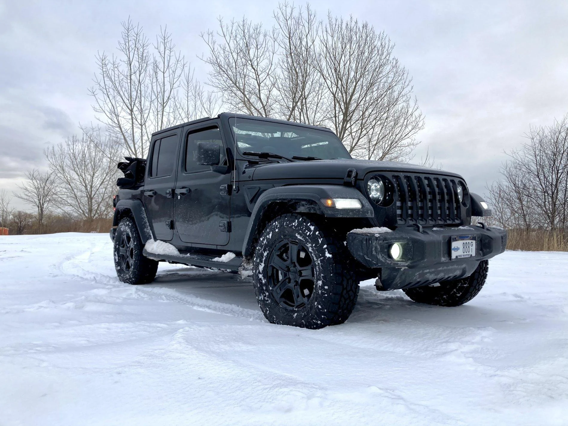 Jeep Wrangler JL Our First Snow Day IMG_2316