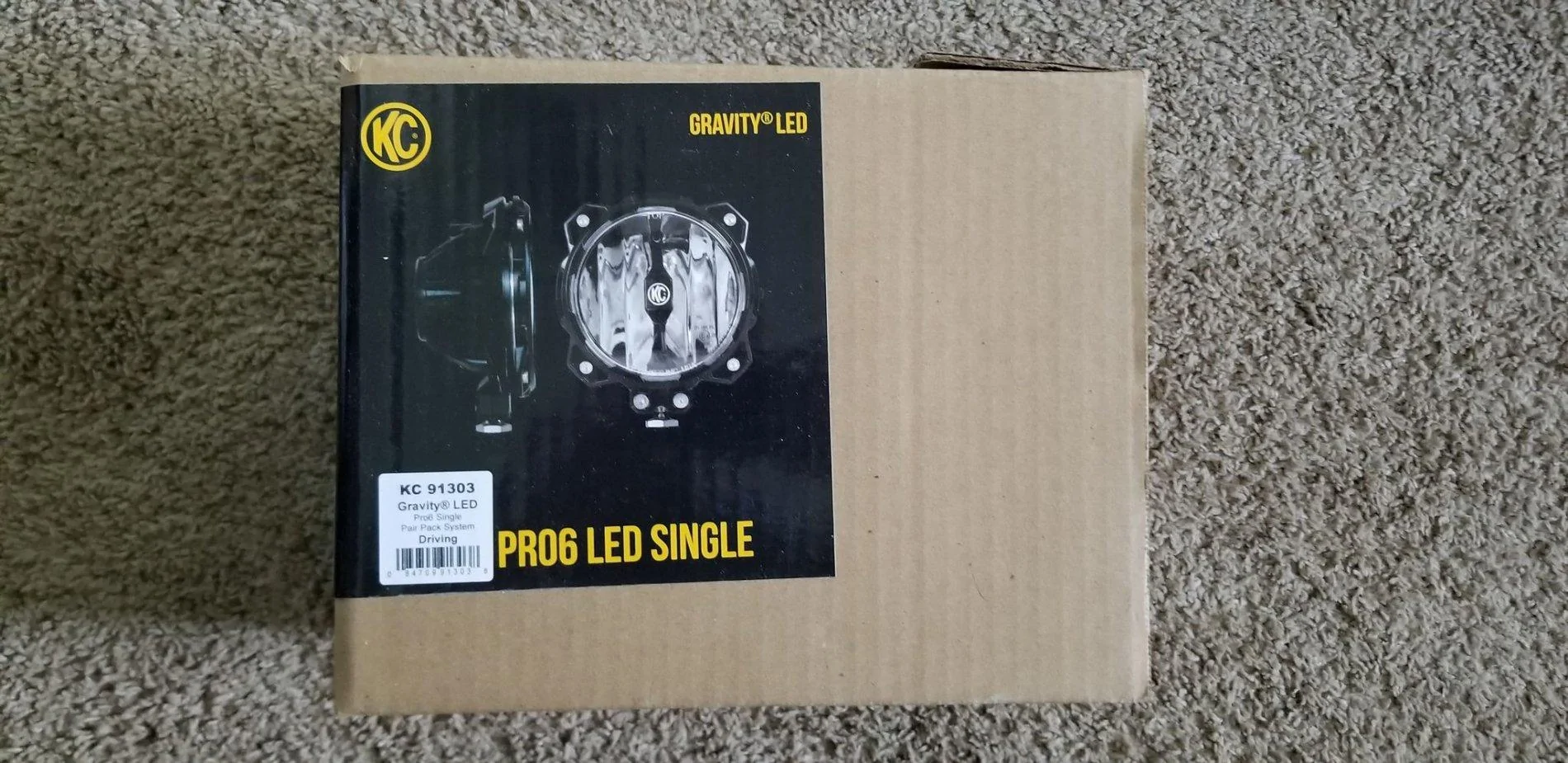 Jeep Wrangler JL KC Gravity Pro6 LED Driving Light Kit - NEW, Driving Pattern - $400 146553578_428595348555137_6959007906971956408_n