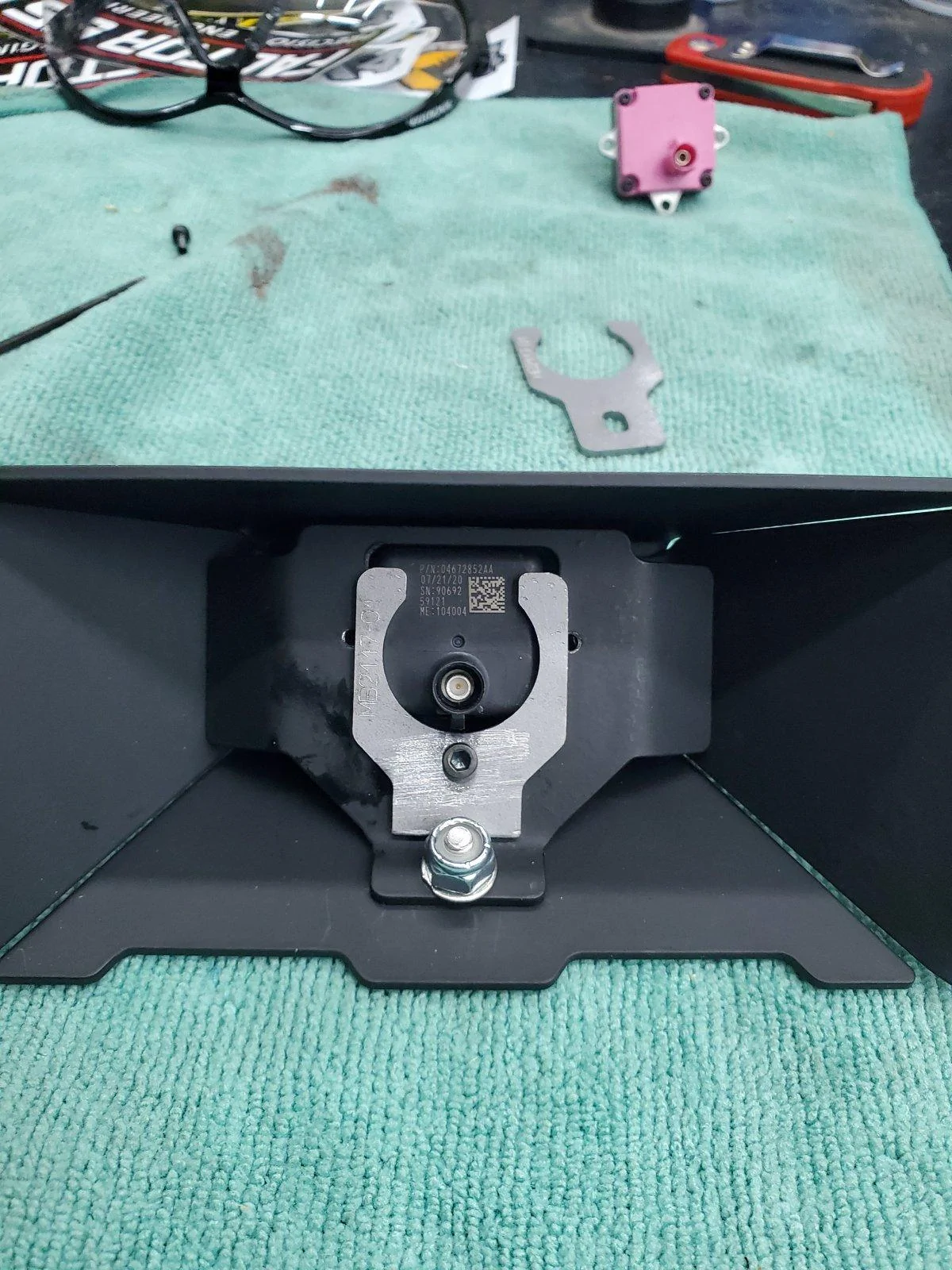 Jeep Wrangler JL Backup camera appears different in 2021 JL 20210204_184555