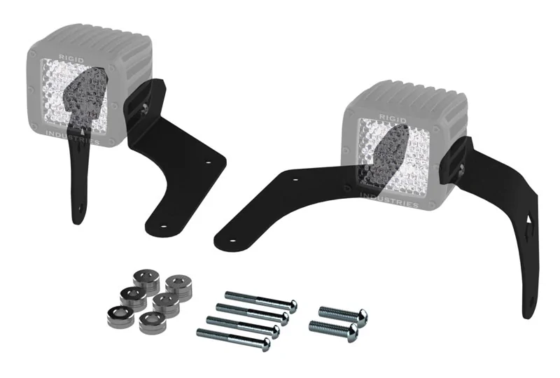 Jeep Wrangler JL Artec Industries  Single Light Pod A Pillar Mount jl5605a