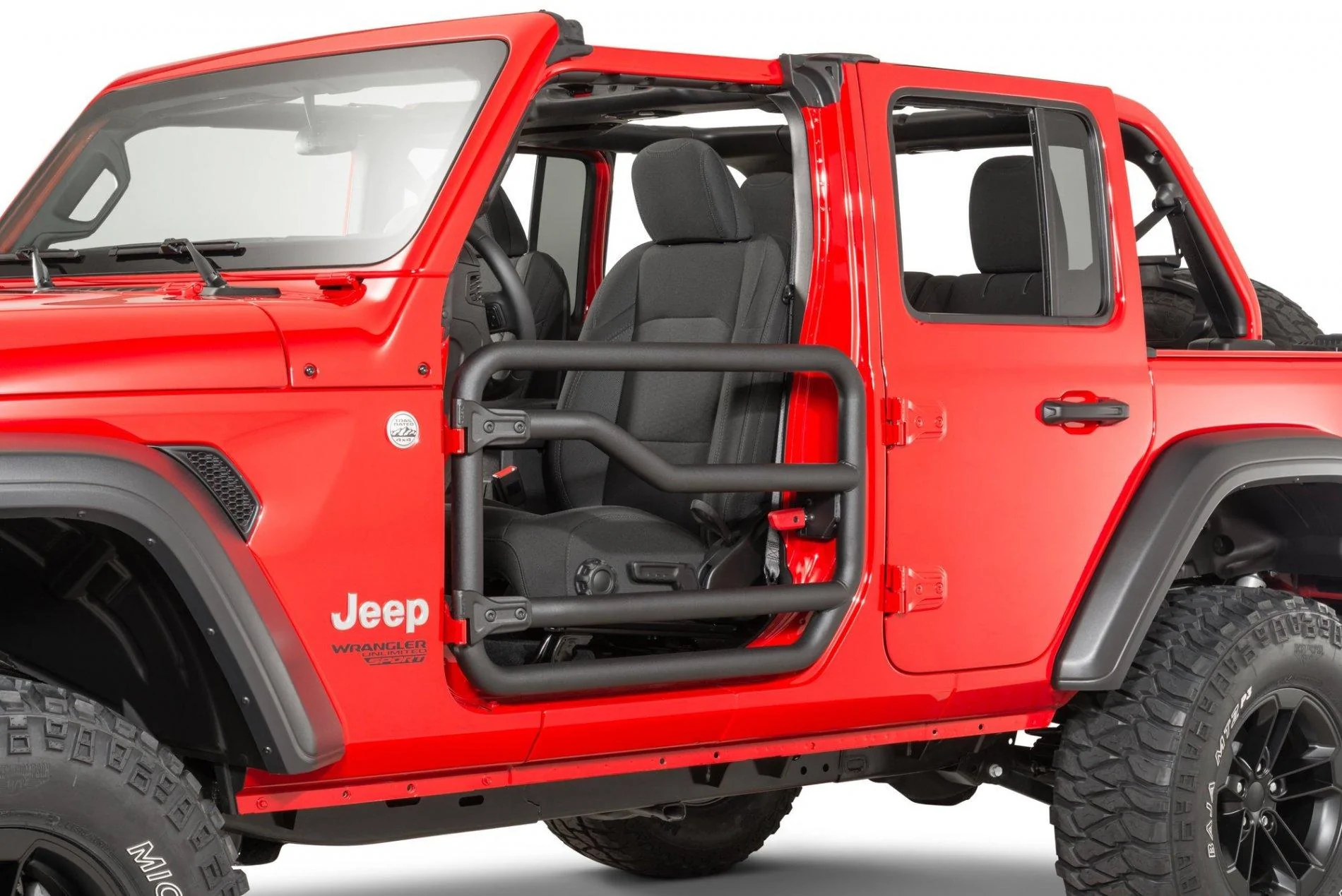 Jeep Wrangler JL SOLD JL Mopar Tube Doors - Front Set NEW - 400.00 mopar-77072496-front-tube doors-jeep-wrangler-jl-main2