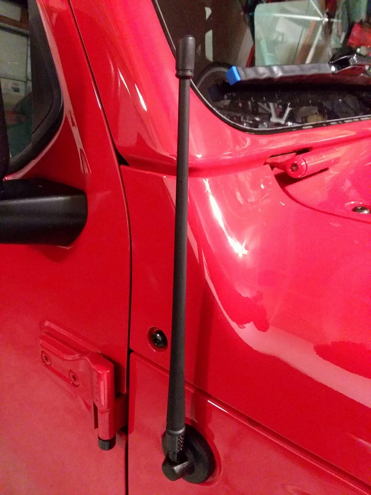 Jeep Wrangler JL JLU Wipers Ice up fast Antenna 1