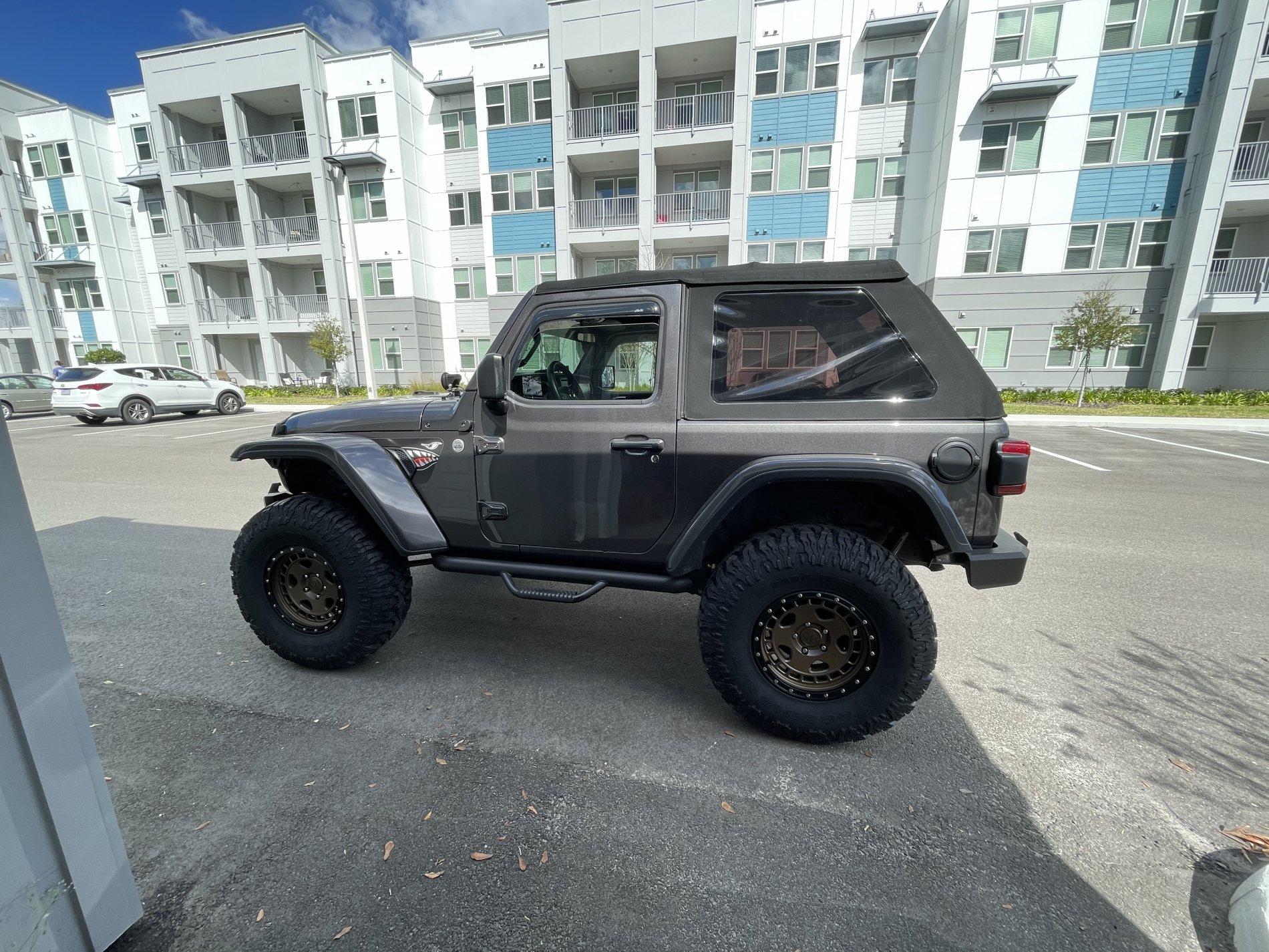 Jeep Wrangler JL 2 Door Nerf Bars 75775CF3-B946-4609-A94A-B1D581807555