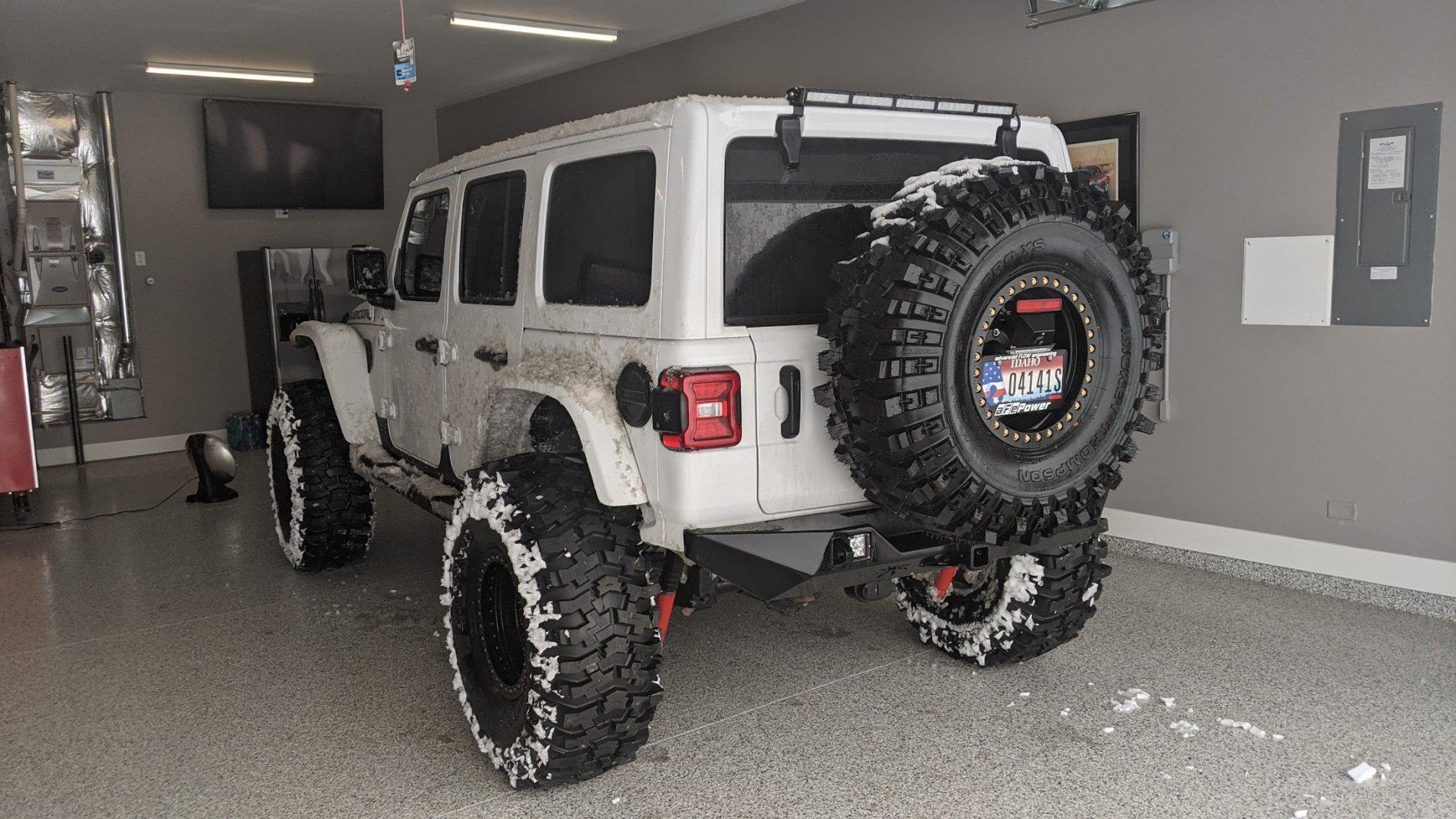 Jeep Wrangler JL MT Pro XS and snow....... JEEP 1
