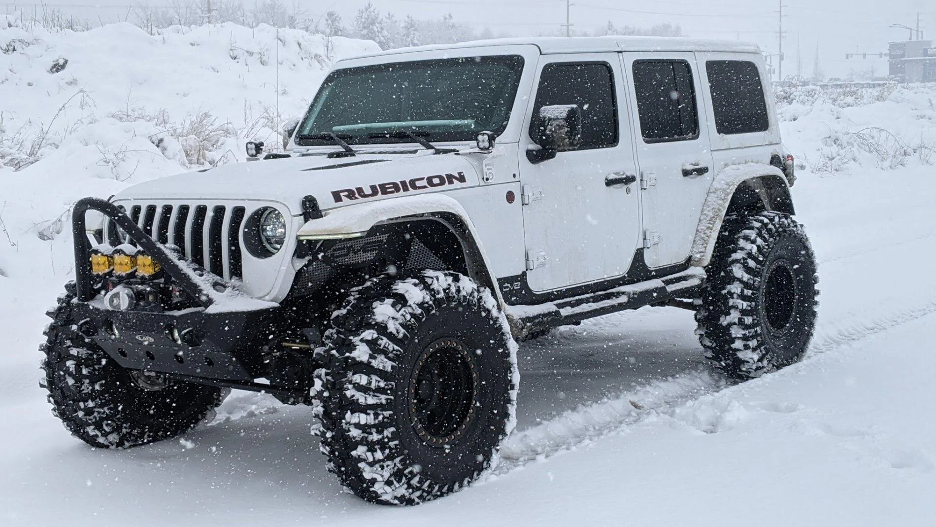 Jeep Wrangler JL MT Pro XS and snow....... JEEP 3