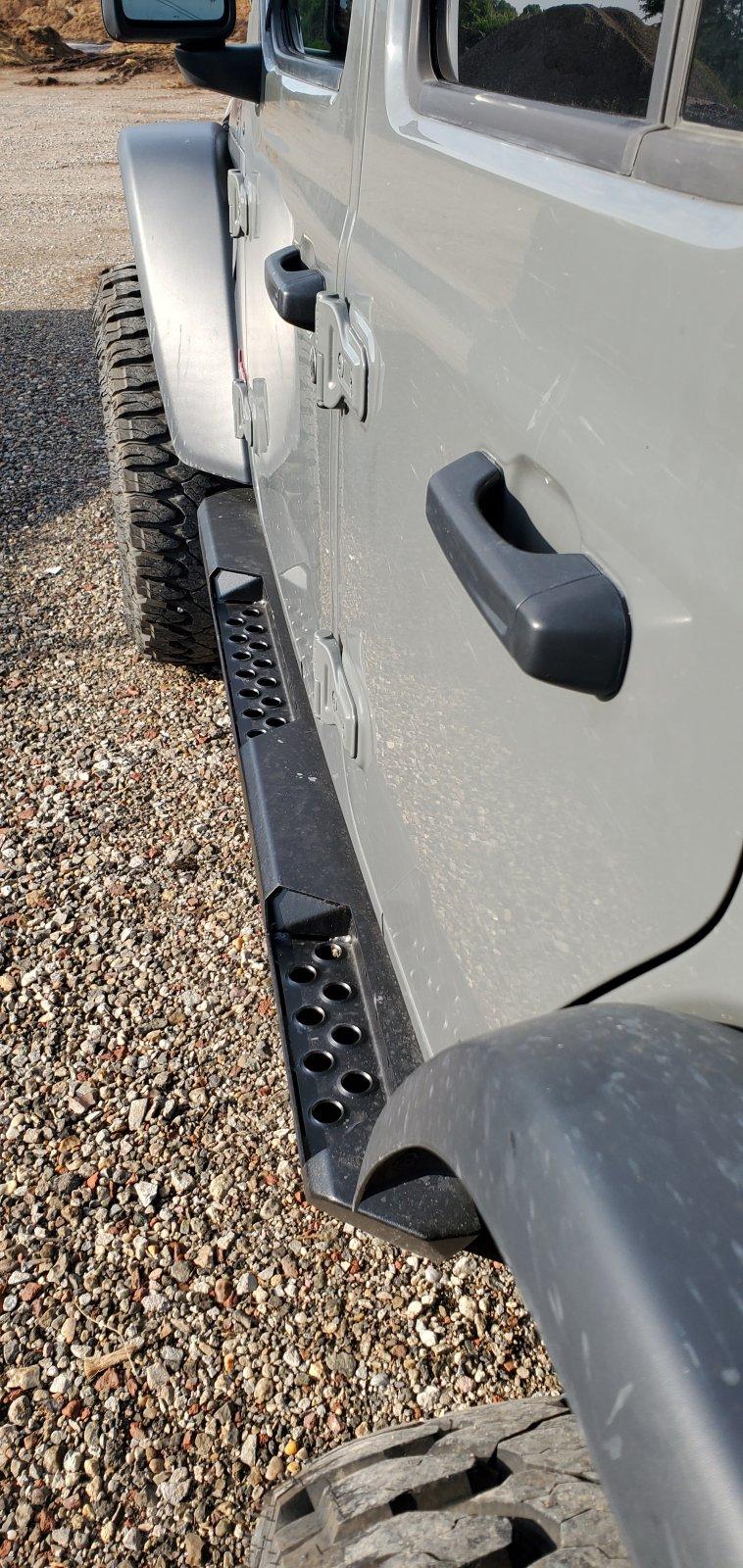 Jeep Wrangler JL Fishbone Offroad Rocker Guards 1594036353209