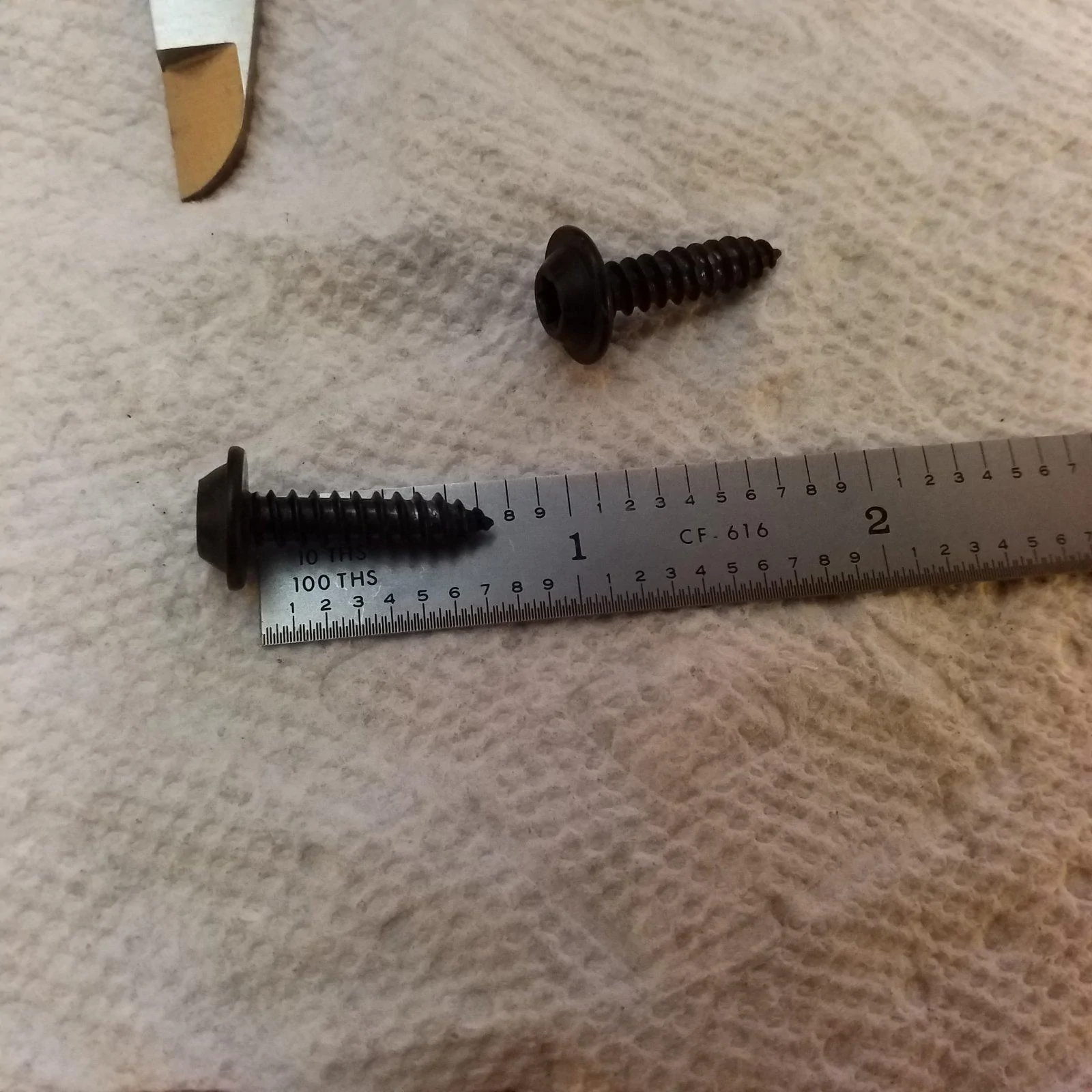 Jeep Wrangler JL Trim screw 20210214_180709