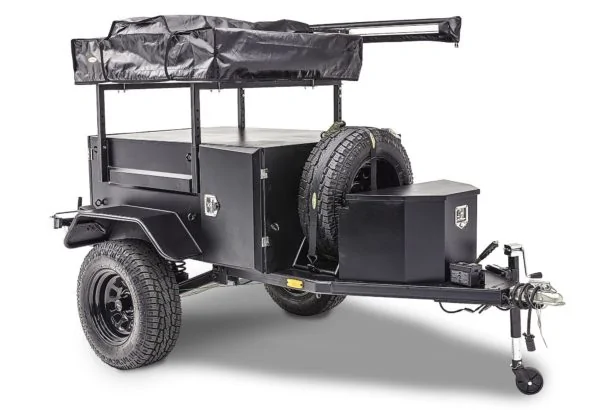 Jeep Wrangler JL JT Gladiator bed as JLU trailer DIY-overland-trailer-e1585262256141