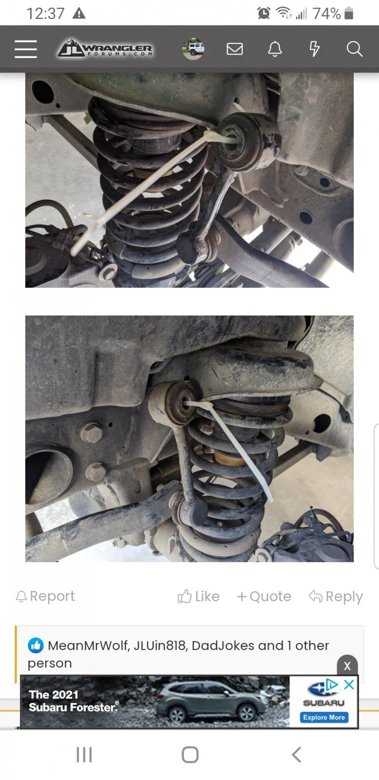 Jeep Wrangler JL Disconnecting Sway Bars Screenshot_20210216-123739_Chrom