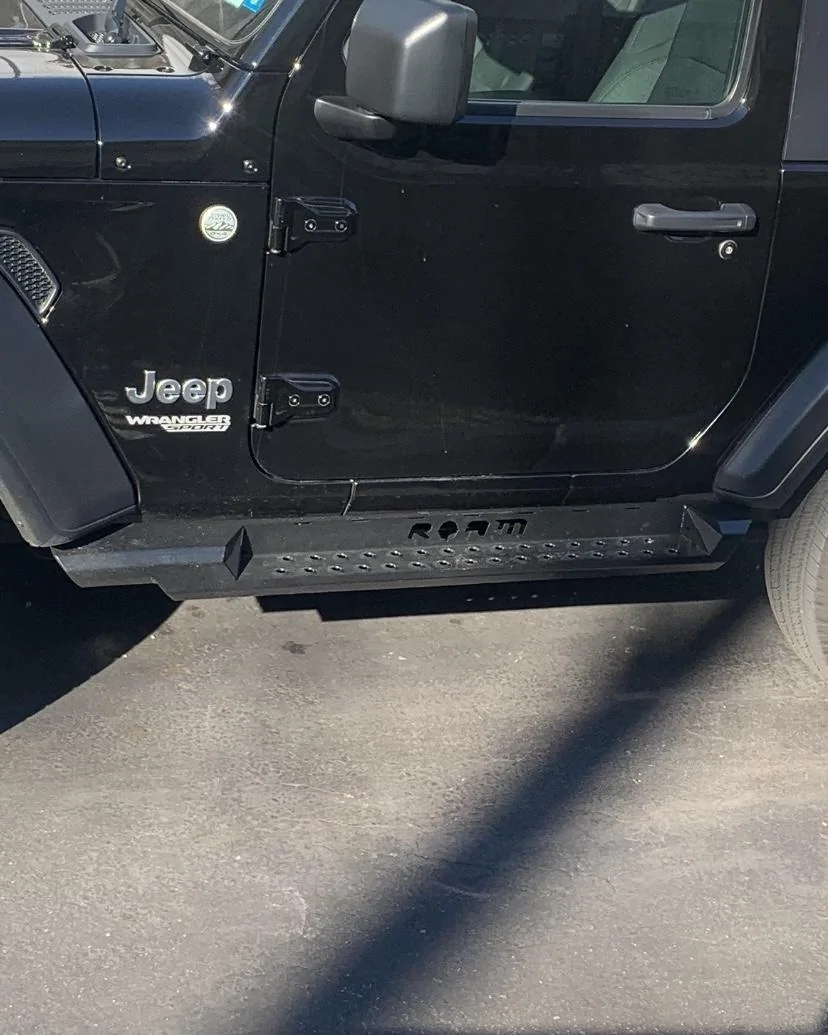 Jeep Wrangler JL Roam frame mounted side steps 2 door - would recommend. F33B778E-2716-4BCA-9634-CFD9B654BB63