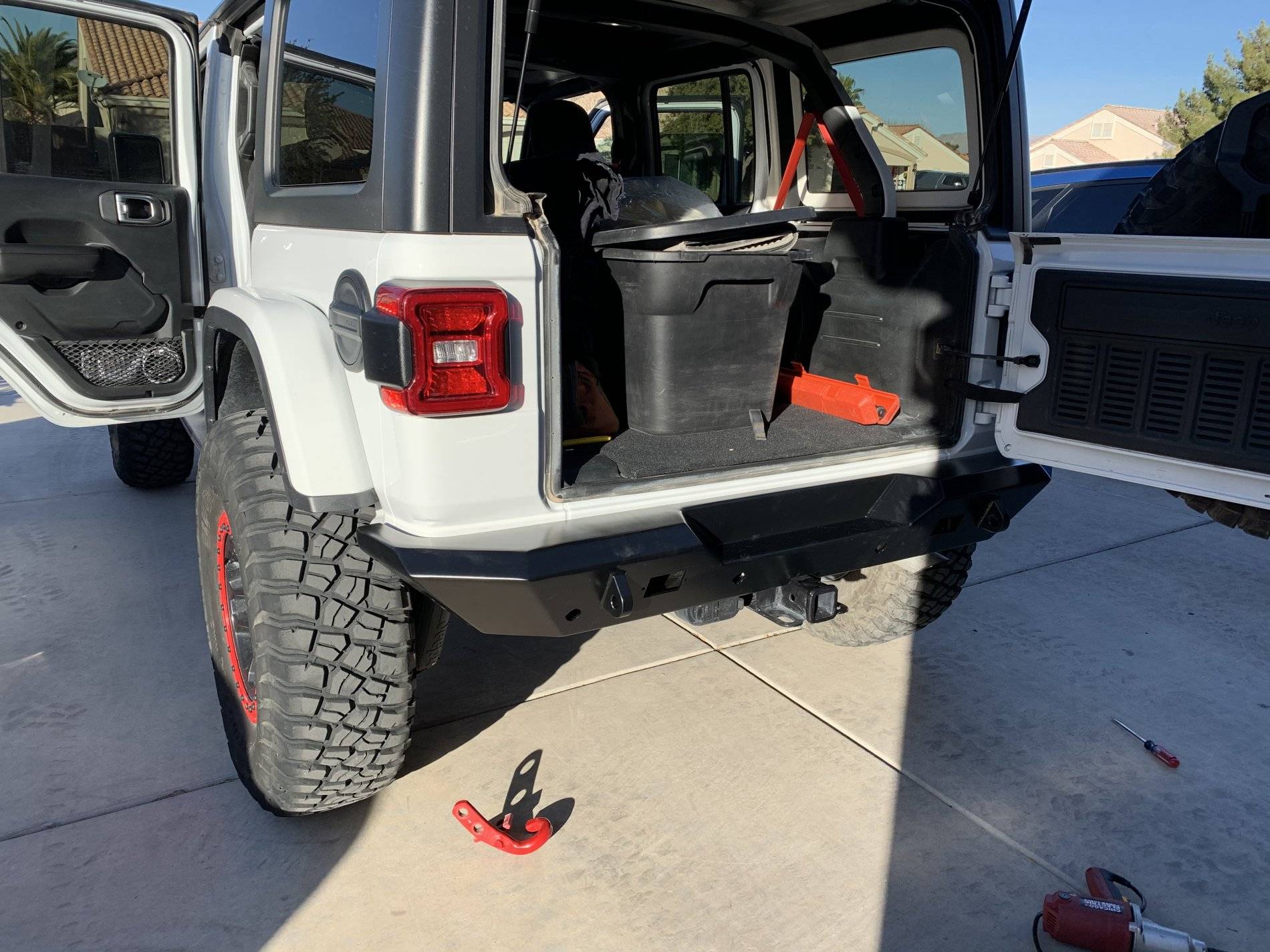 Jeep Wrangler JL Thoughts on rage 4th rear bumper? 76E7860F-4FF1-46E5-95C4-555DA1357089
