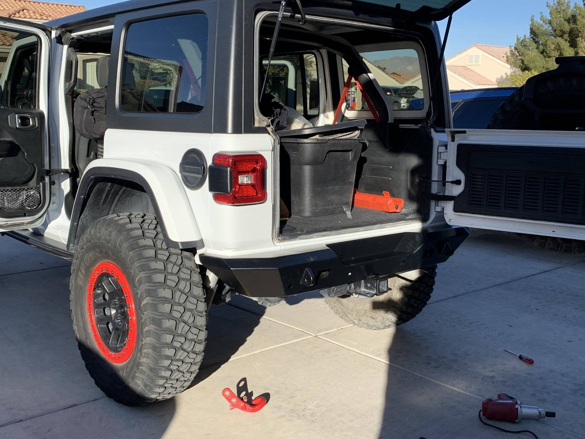Jeep Wrangler JL Thoughts on rage 4th rear bumper? AAB0C704-5E43-4429-A426-5A04F7BEFF56