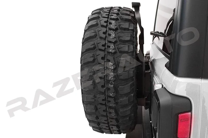 Jeep Wrangler JL Mopar Tailgate Hinge Reinforcement Kit & Spare Tire Relocation Bracket 13148