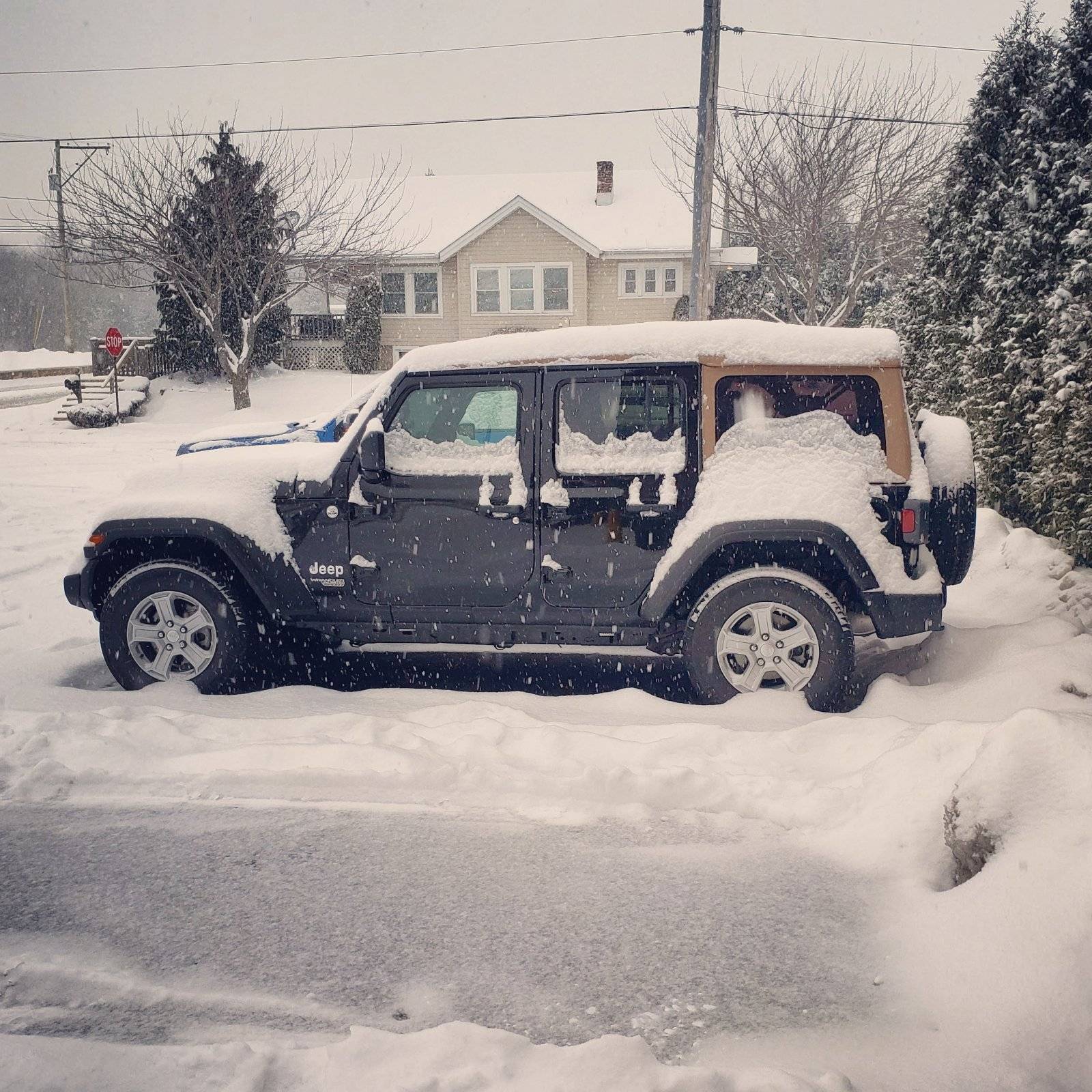 Jeep Wrangler JL Jeeps in Snow... post pics. IMG_20210218_091855_584