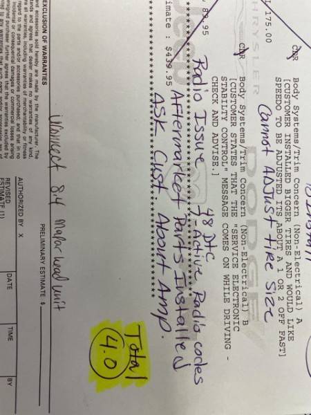 Jeep Wrangler JL Mopar Service Insanity - Advice Please Jeep4