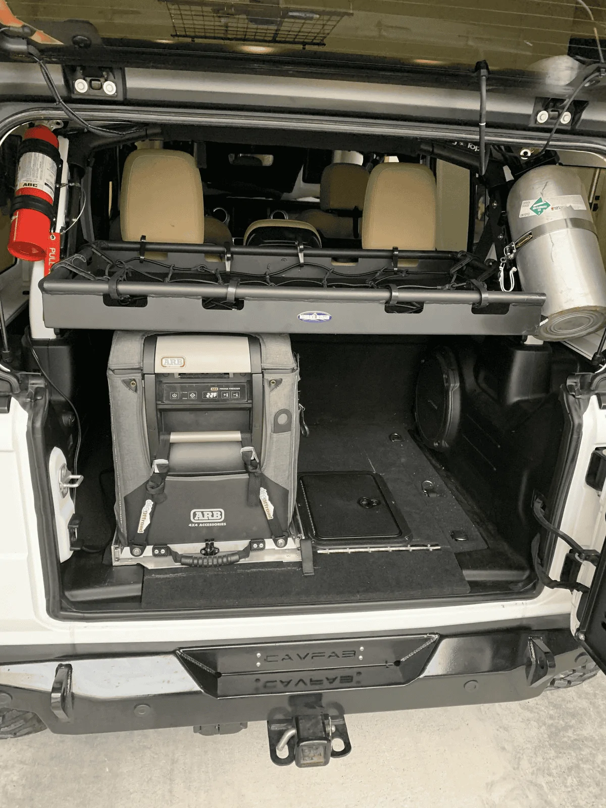 Jeep Wrangler JL ARB refrigerator installs 1613754654183