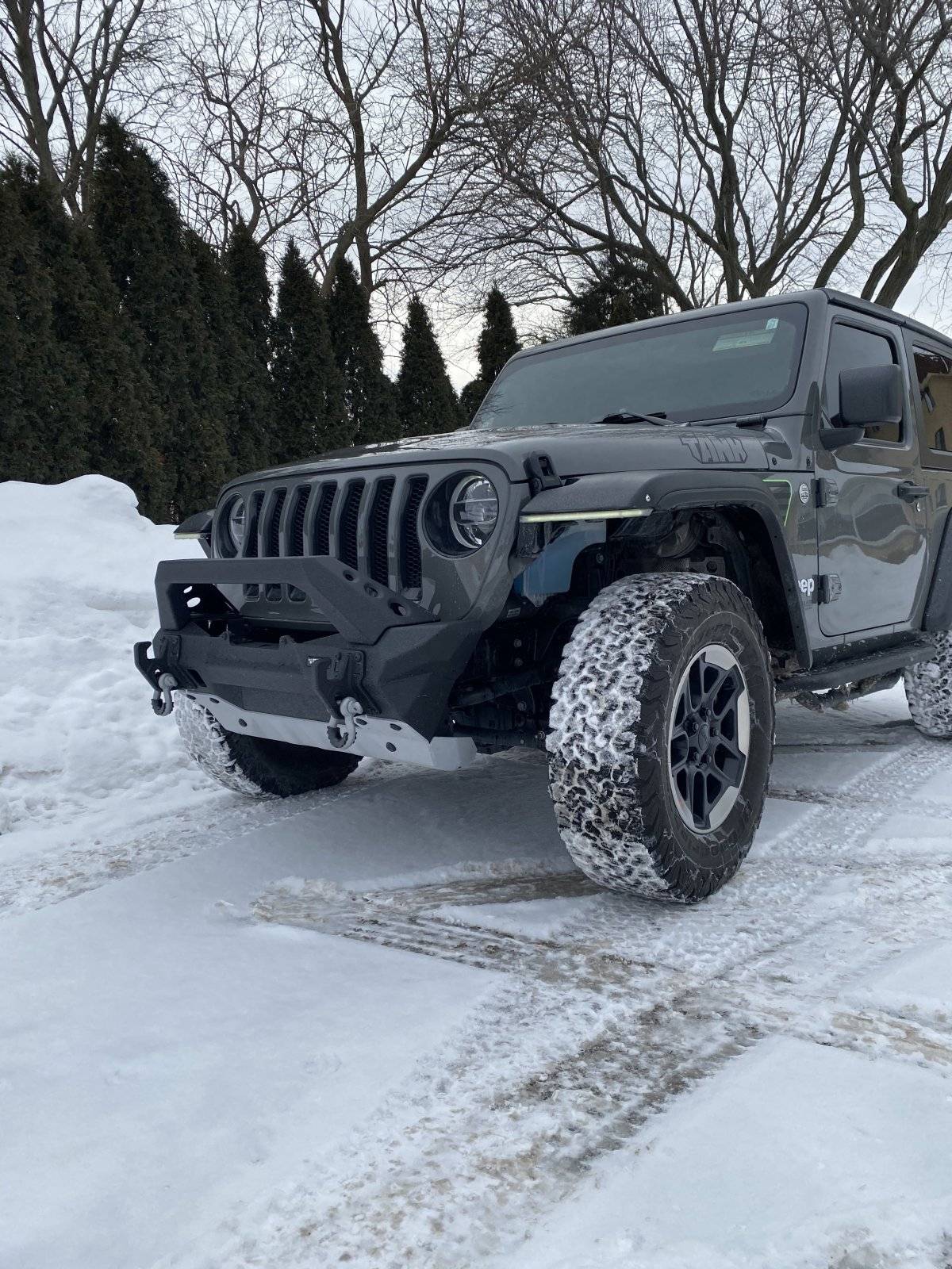 Jeep Wrangler JL Stubby Bumper. Let's see them. 2469B49A-9A67-4EDF-95DB-920600D54EFB