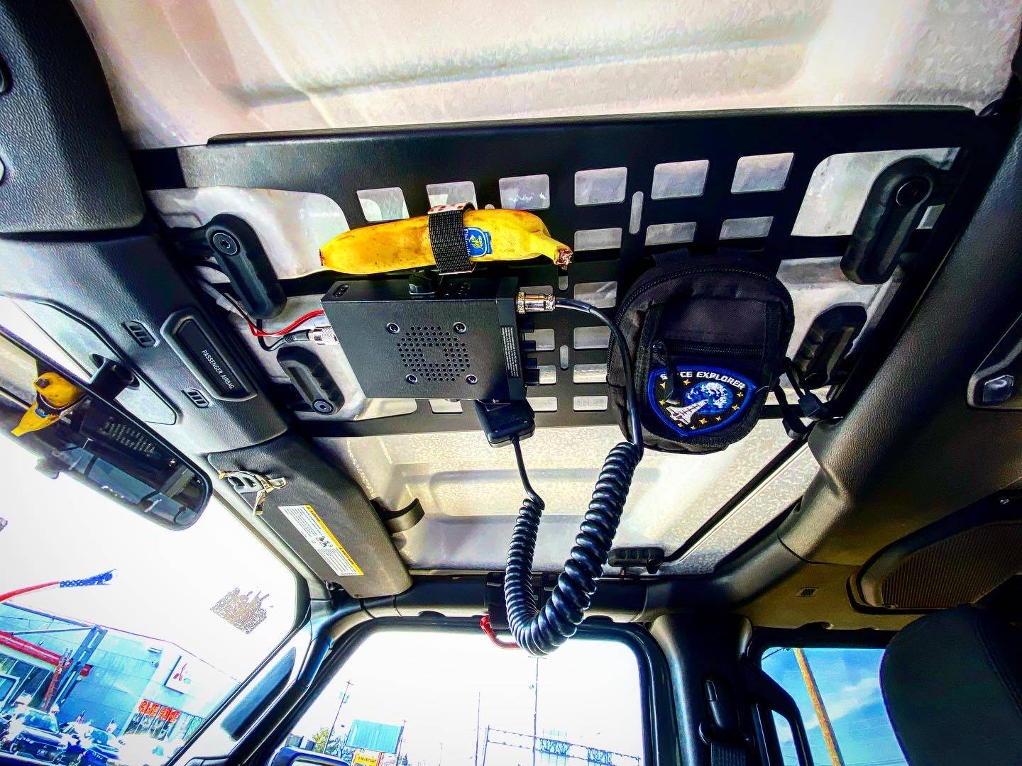 Jeep Wrangler JL Overhead Molle Panel with any Sun Shade? 7ACC8319-6619-47AA-AFCF-74C67728B511