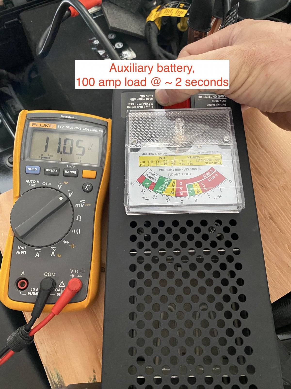 Jeep Wrangler JL 3.6L ESS Battery Basic Load Testing IMG_2118