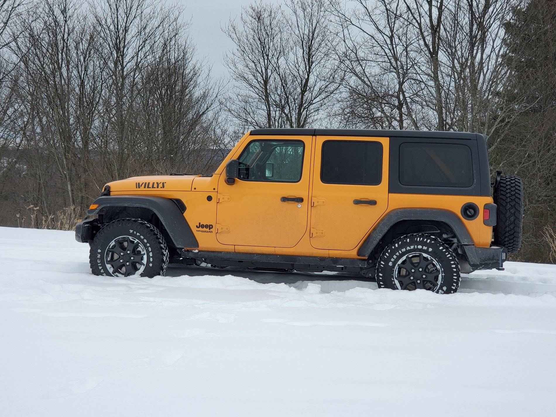Jeep Wrangler JL Jeeps in Snow... post pics. 20210212_130549