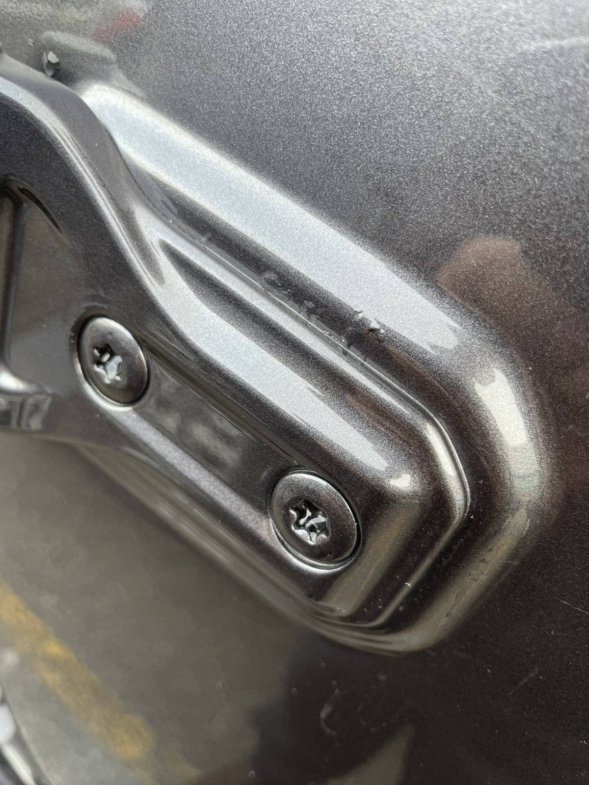 Jeep Wrangler JL Bubbles in Paint at Door Hinges 0647DAE4-8E1A-4039-90B2-9AF2B3A54A72