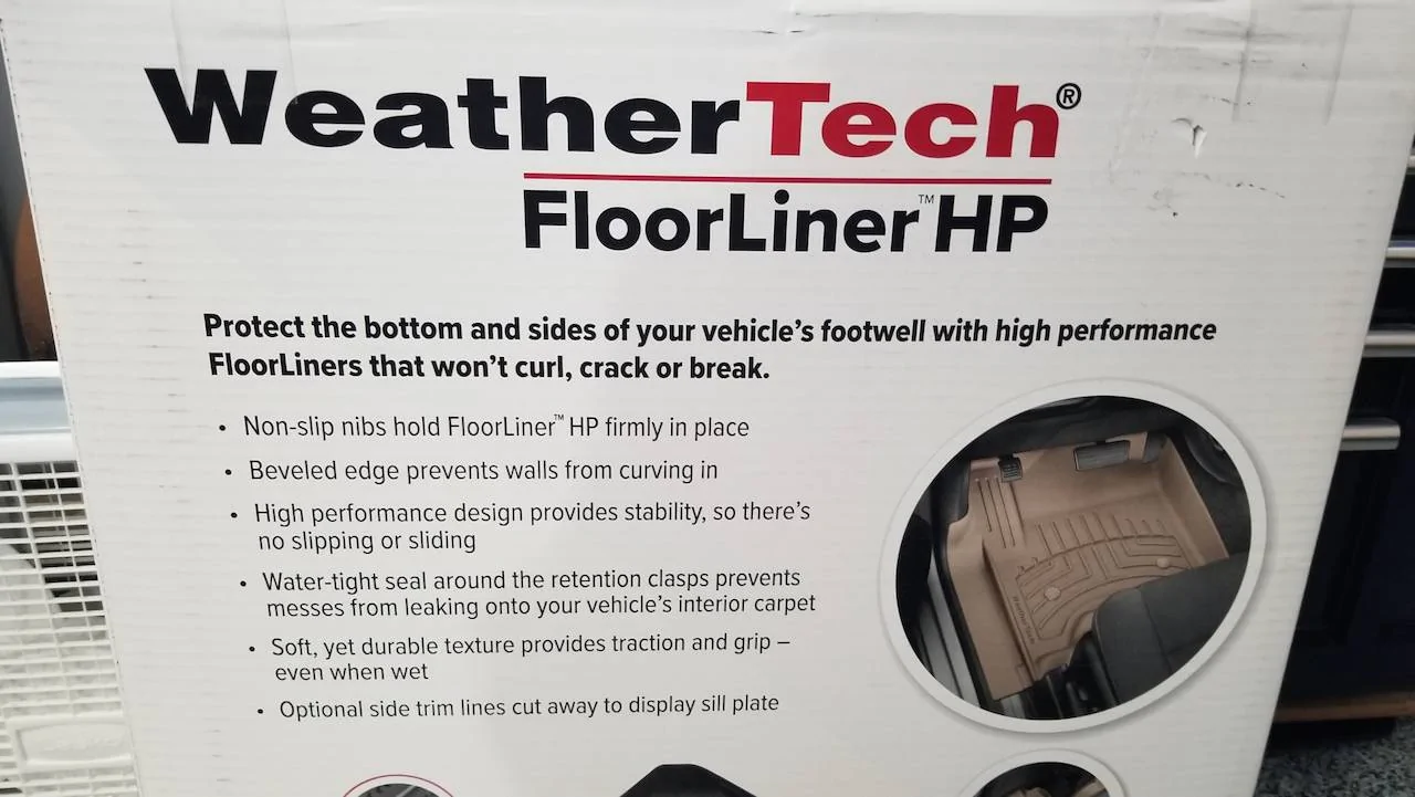 Jeep Wrangler JL weather tech tan floor liners weathertech floor liners