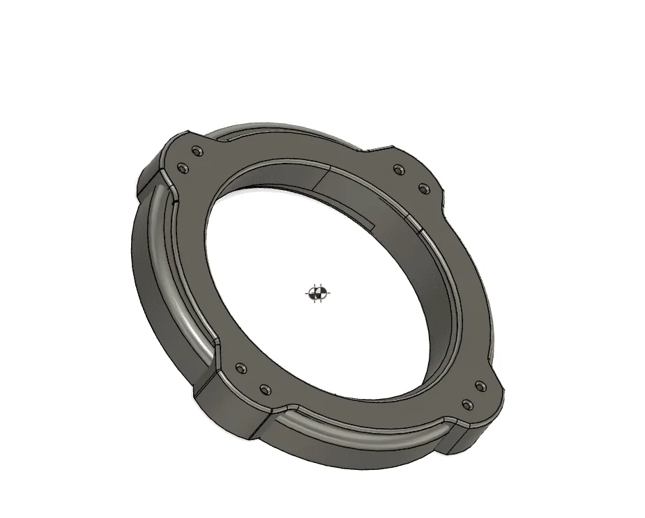 Jeep Wrangler JL Replacing Alpine Sub with Aftermarket using same housing Larger outer ring
